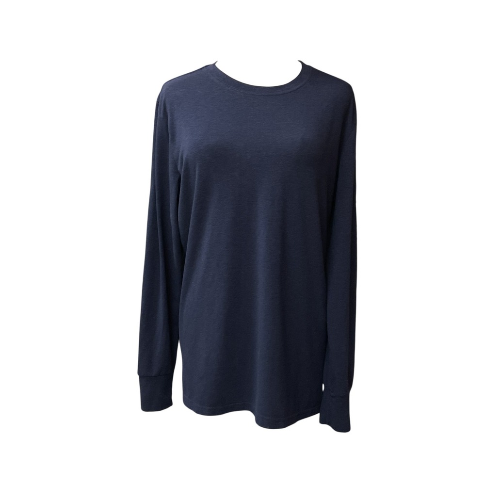 Lake‎ Girl Women's Crewneck Logo Back Pocket Long Sleeve Pullover Shirt Size L - Picture 2 of 8